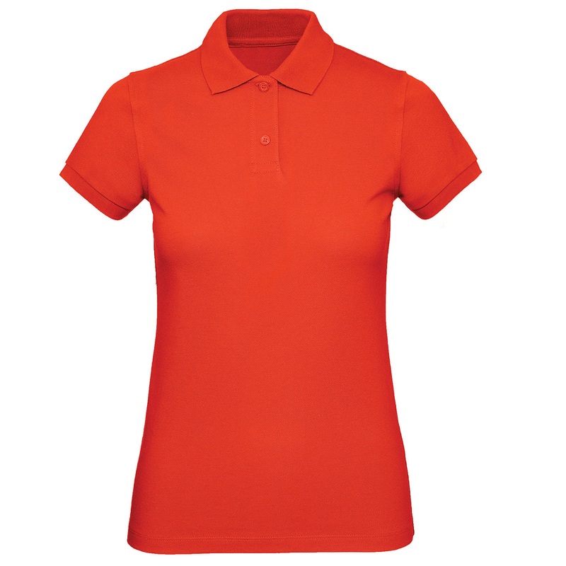 B&C Collection Inspire Polo Women – Fire Red