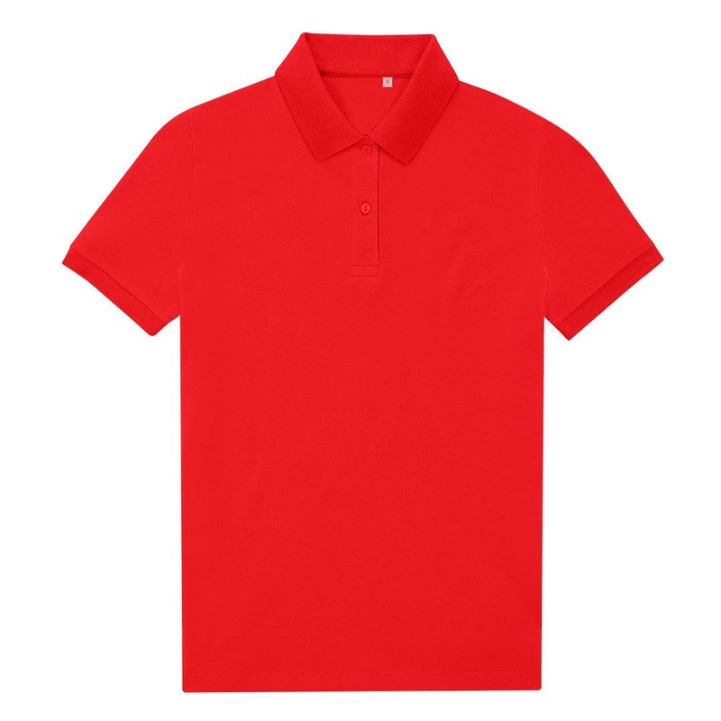 B&C Collection My Eco Polo 65/35 Women – Pop Tomato
