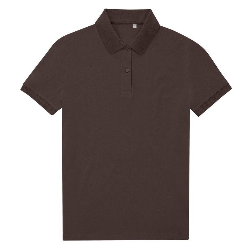 B&C Collection My Eco Polo 65/35 Women – Roasted Coffee