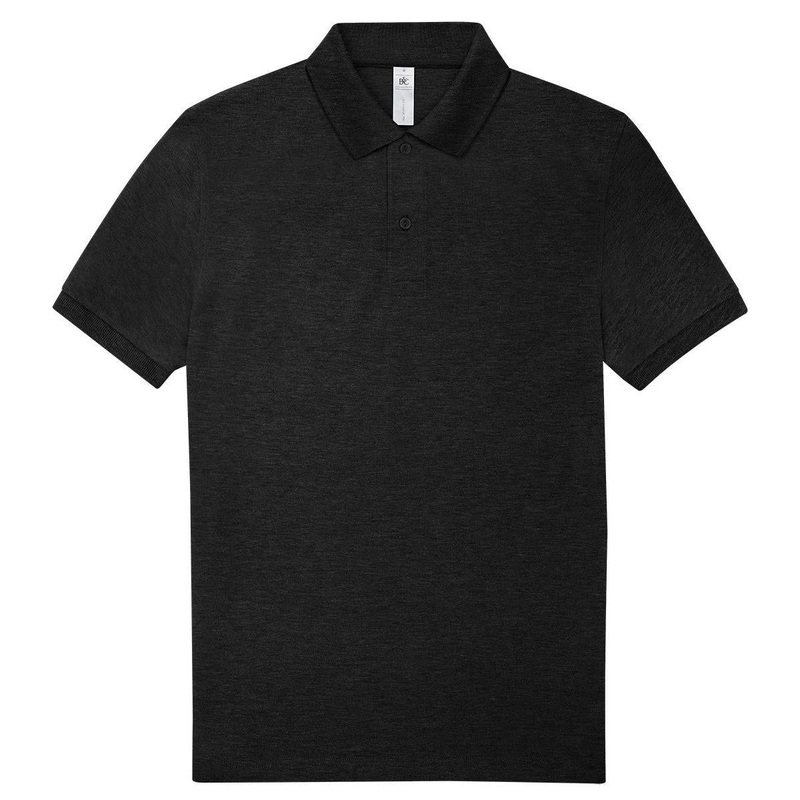 B&C Collection My Polo 210 – Heather Tarmac