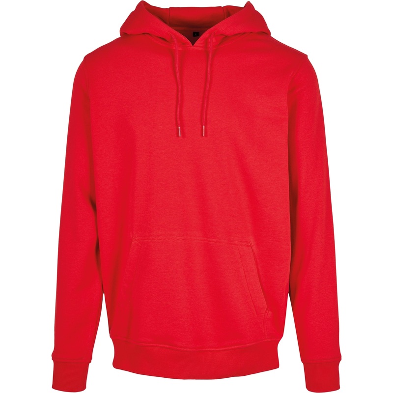 Build Your Brand Heavy Hoodie – City Red