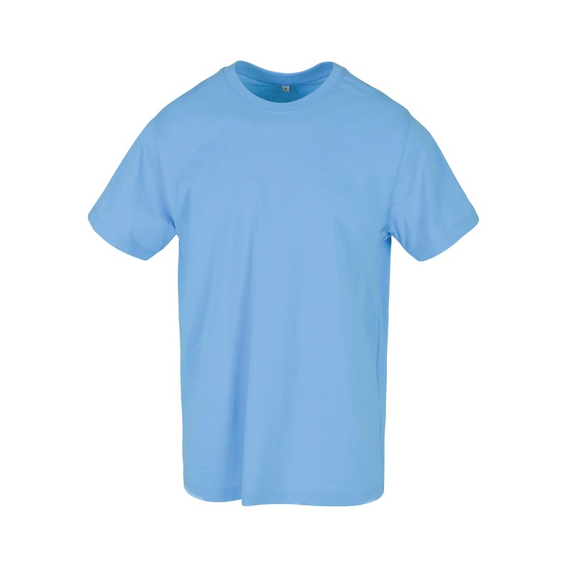 Build Your Brand T-Shirt Round-Neck – Horizon Blue
