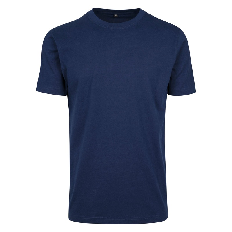 Build Your Brand T-Shirt Round-Neck – Light Navy
