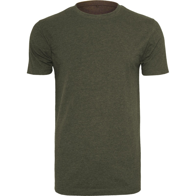 Build Your Brand T-Shirt Round-Neck – Olive