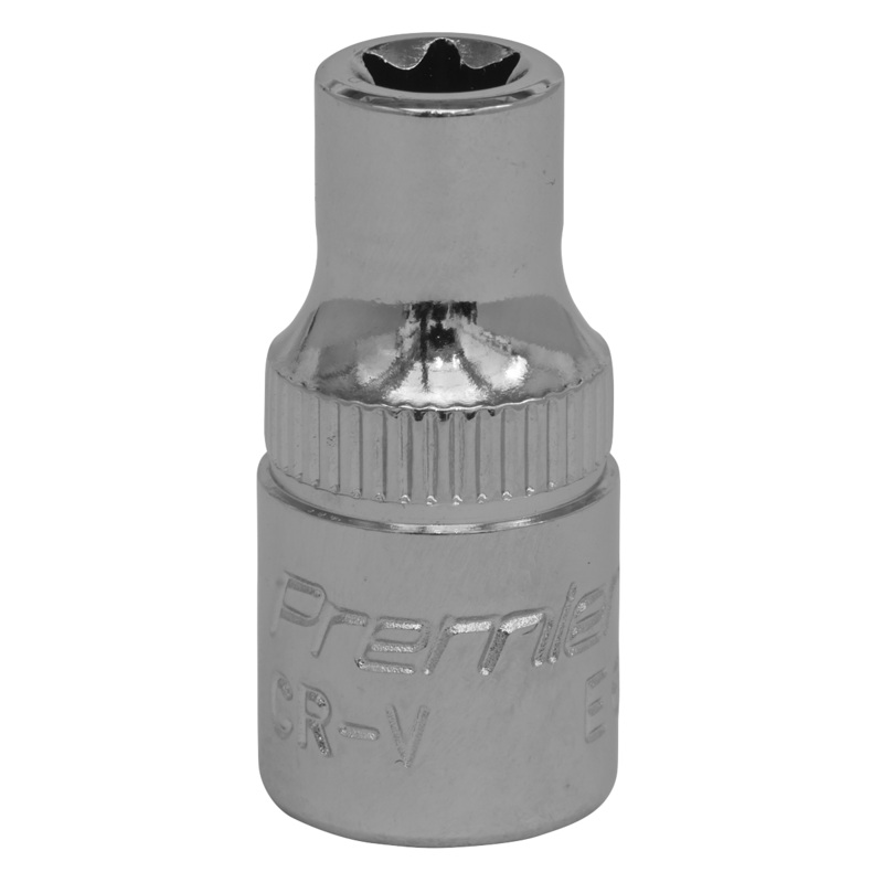 Sealey TRX-Star* Socket E6 1/4Sq Drive