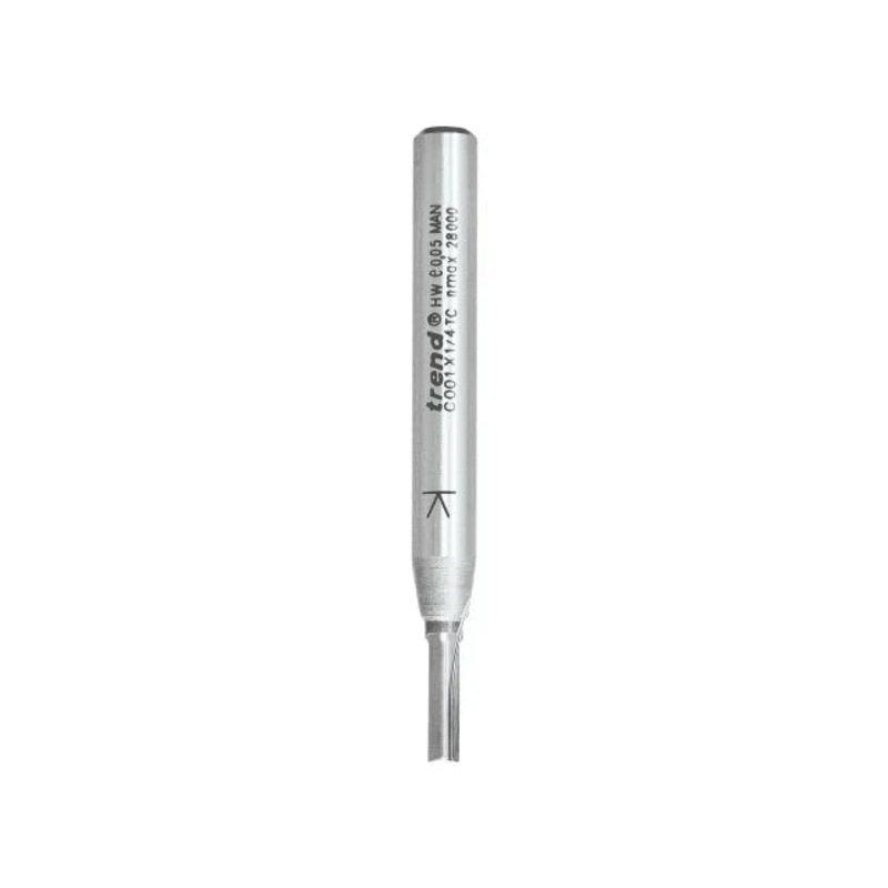 Trend C013 x 1/4 TCT Two Flute Cutter 9.5 x 19.1mm