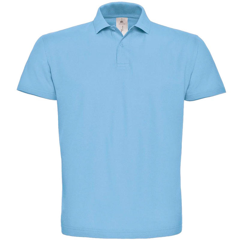 B&C Collection Id.001 Polo – Light Blue