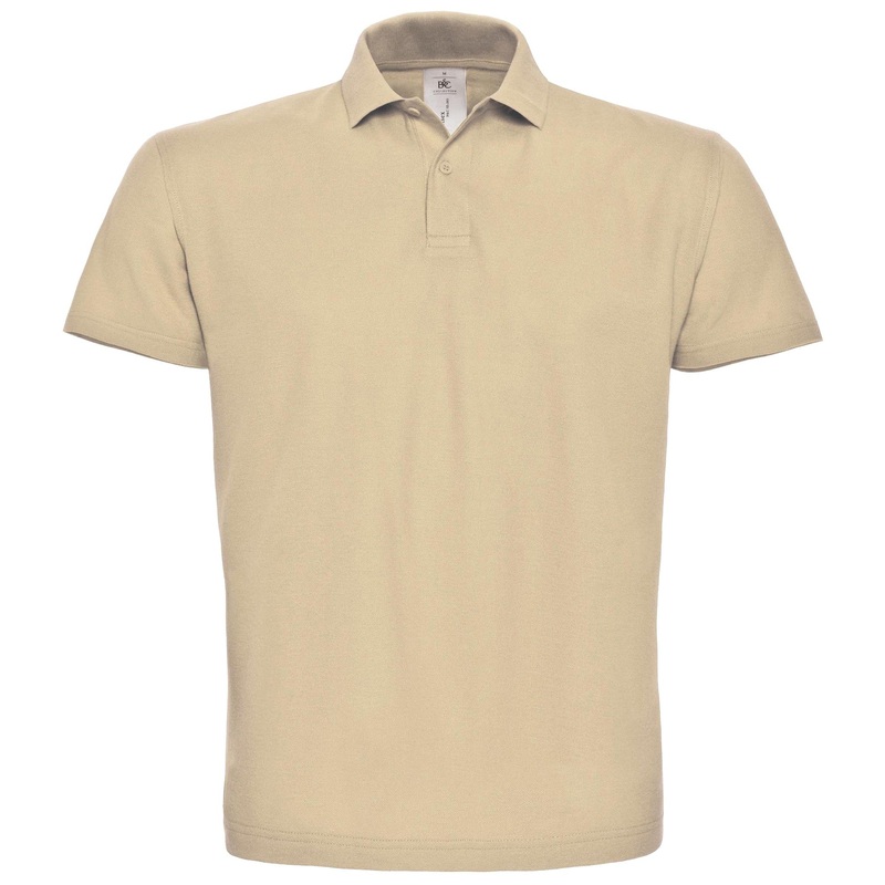 B&C Collection Id.001 Polo – Sand