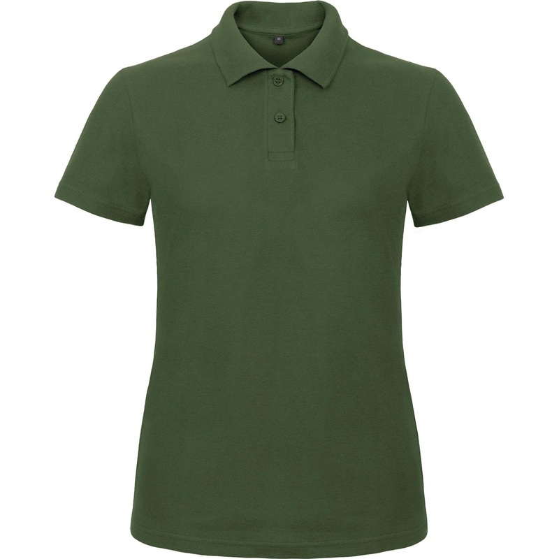 B&C Collection Id.001 Polo Women – Bottle Green