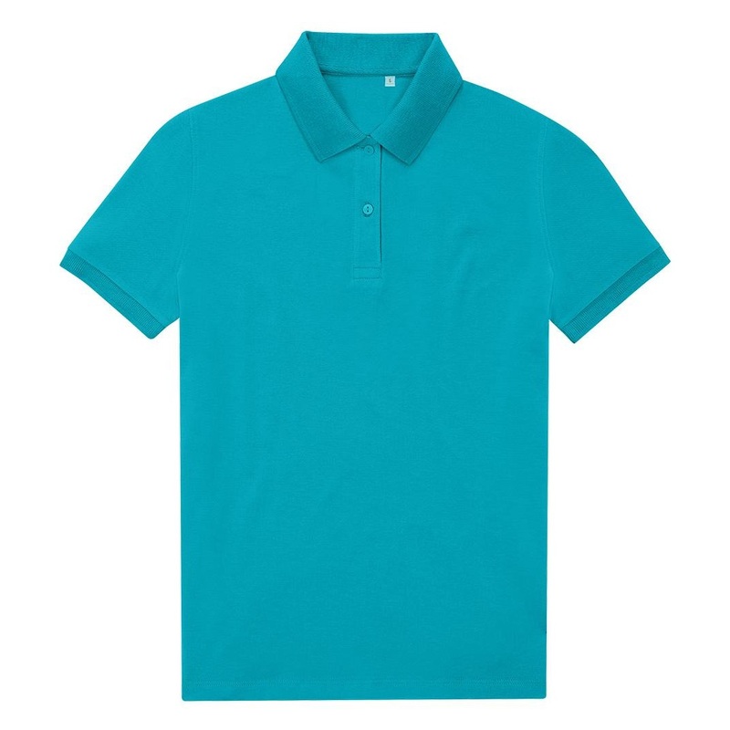 B&C Collection My Eco Polo 65/35 Women – Pop Turquoise