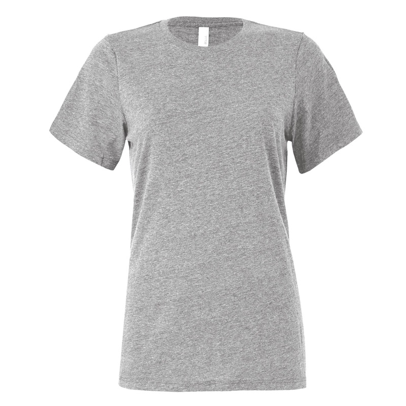 Bella Canvas Women’s Relaxed Jersey Short Sleeve Tee – Athletic Heather