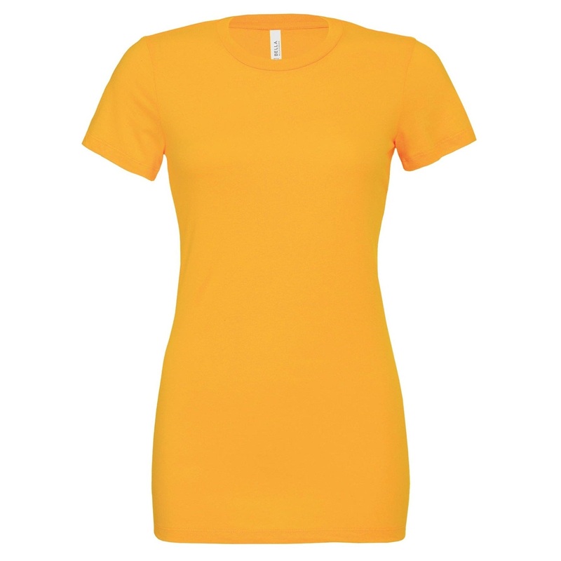 Bella Canvas Women’s Relaxed Jersey Short Sleeve Tee – Gold