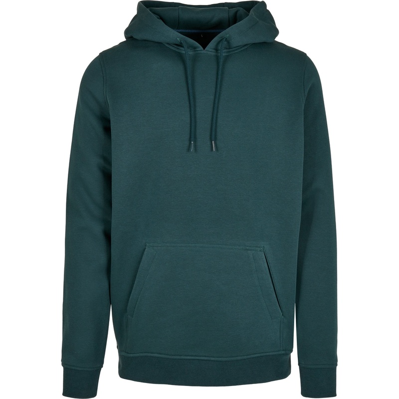 Build Your Brand Heavy Hoodie – Bottle Green