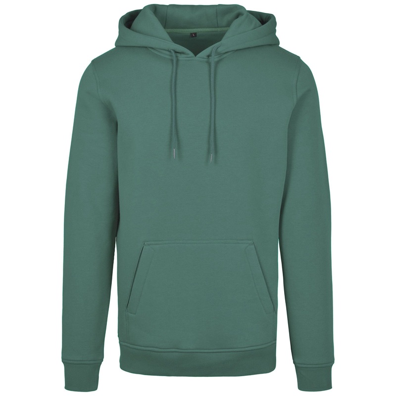 Build Your Brand Heavy Hoodie – Pale Leaf