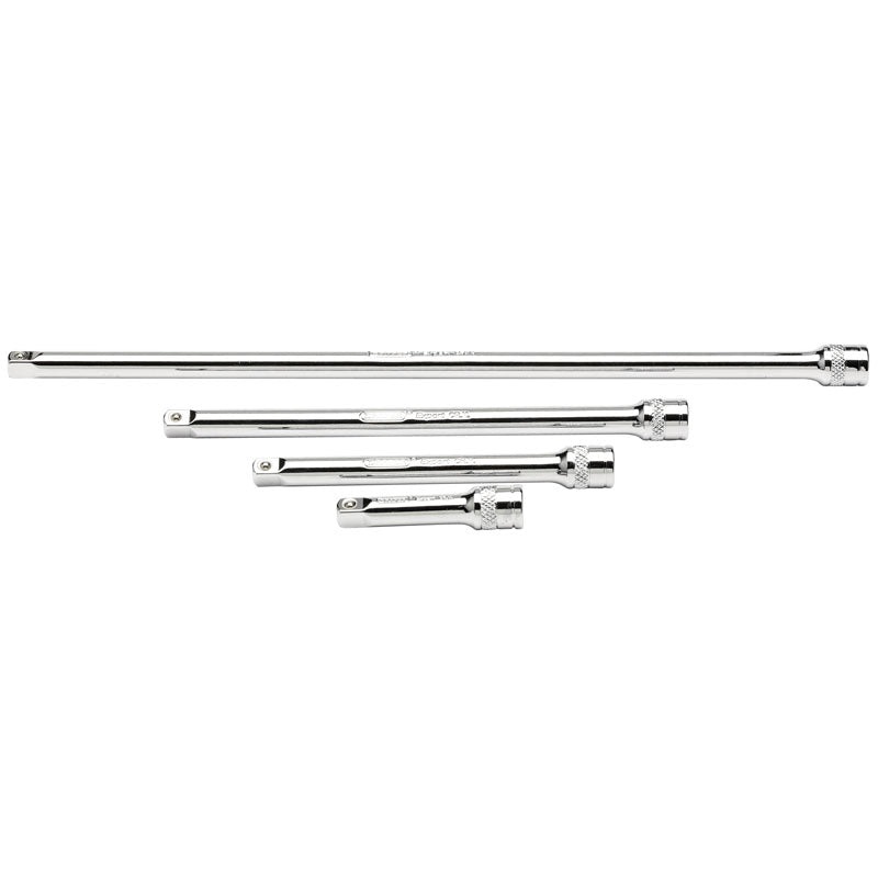 Draper 1/4 Square Drive Extension Bar Set (4 Piece)