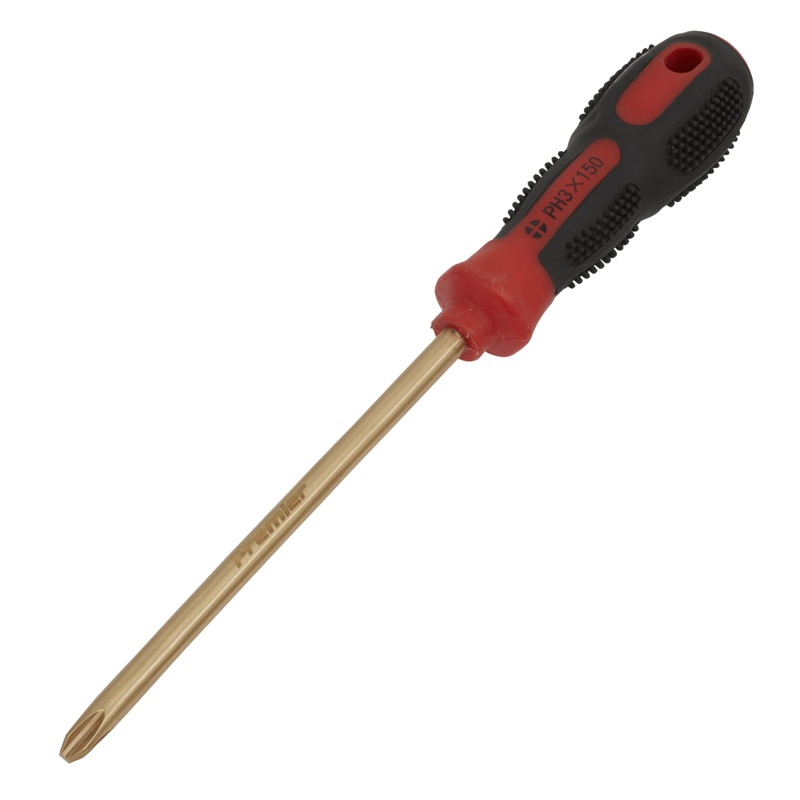 Sealey Screwdriver Phillips #3 x 150mm – Non-Sparking