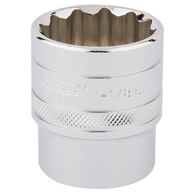 Draper 1/2 Square Drive HI-TORQ 12 Point Socket (1.1/8)