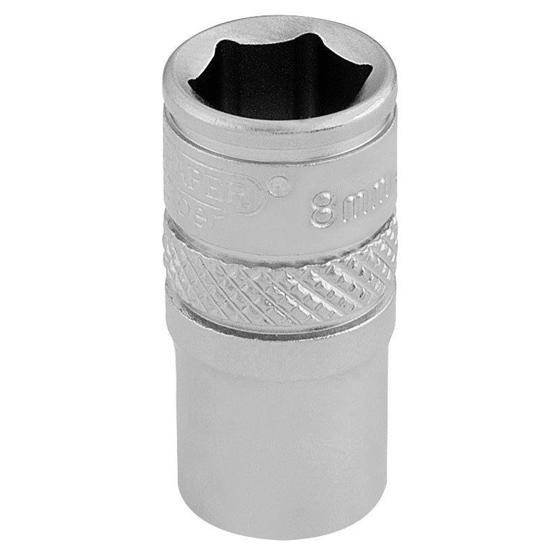Draper 1/4 Square Drive Socket (8mm)
