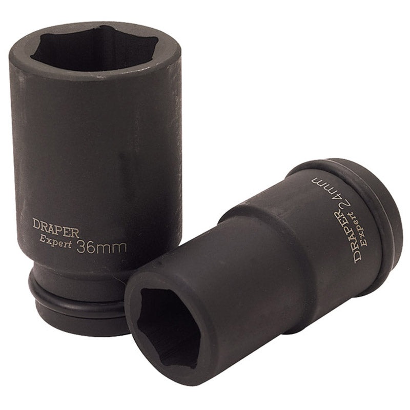 Draper Expert 24mm 3/4 Square Drive HI-TORQ 6 Point Deep Impact Socket