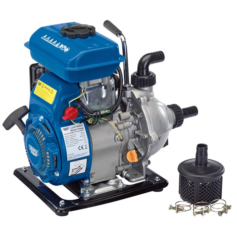 Draper Petrol Water Pump (85L/Min)