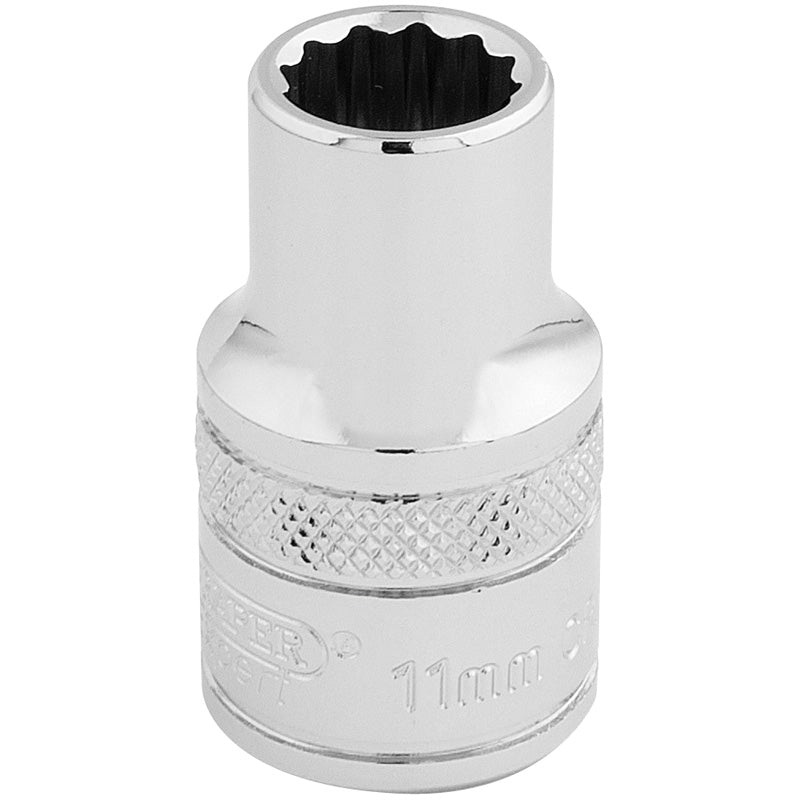 Draper 1/2 Square Drive HI-TORQ 12 Point Socket (11mm)
