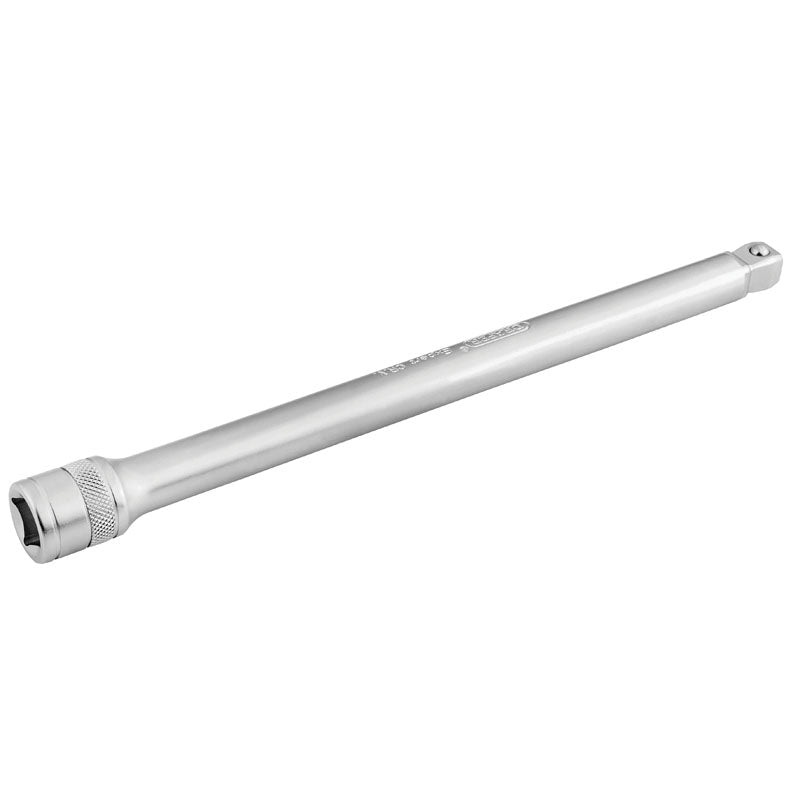 Draper 1/2 Square Drive Satin Chrome Wobble Extension Bar (250mm)