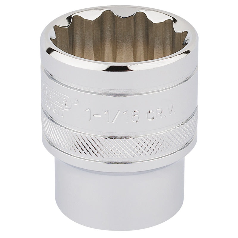Draper 1/2 Square Drive HI-TORQ 12 Point Socket (1.1/16)