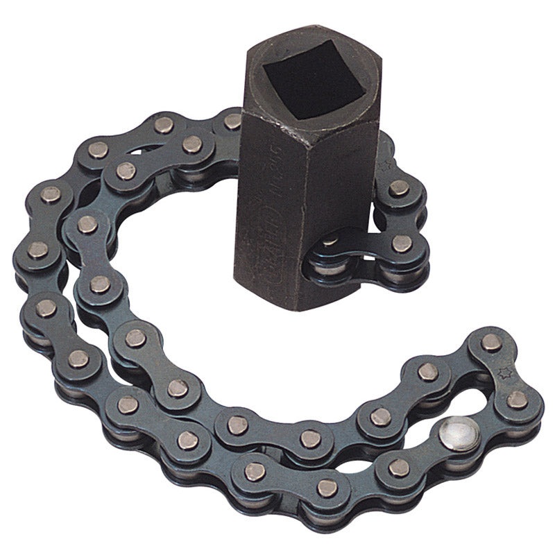 Draper 1/2 Square Drive or 24mm 130mm Capacity Chain Oil Filter Wrench