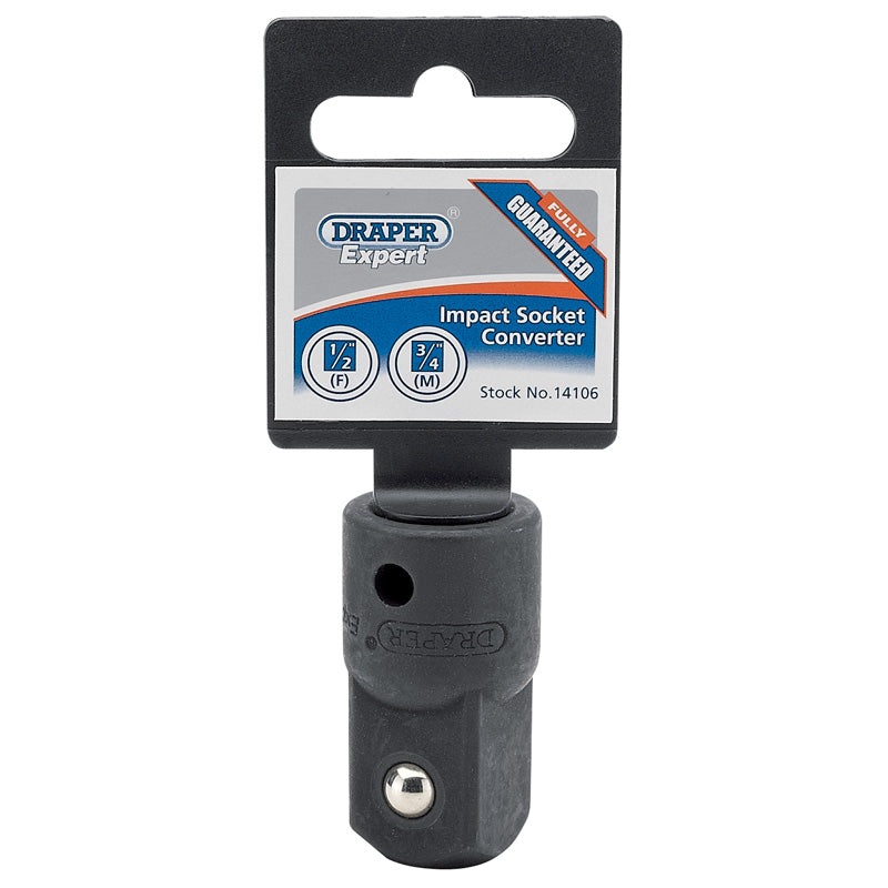 Draper Expert 1/2(F) x 3/4(M) Impact Socket Converter