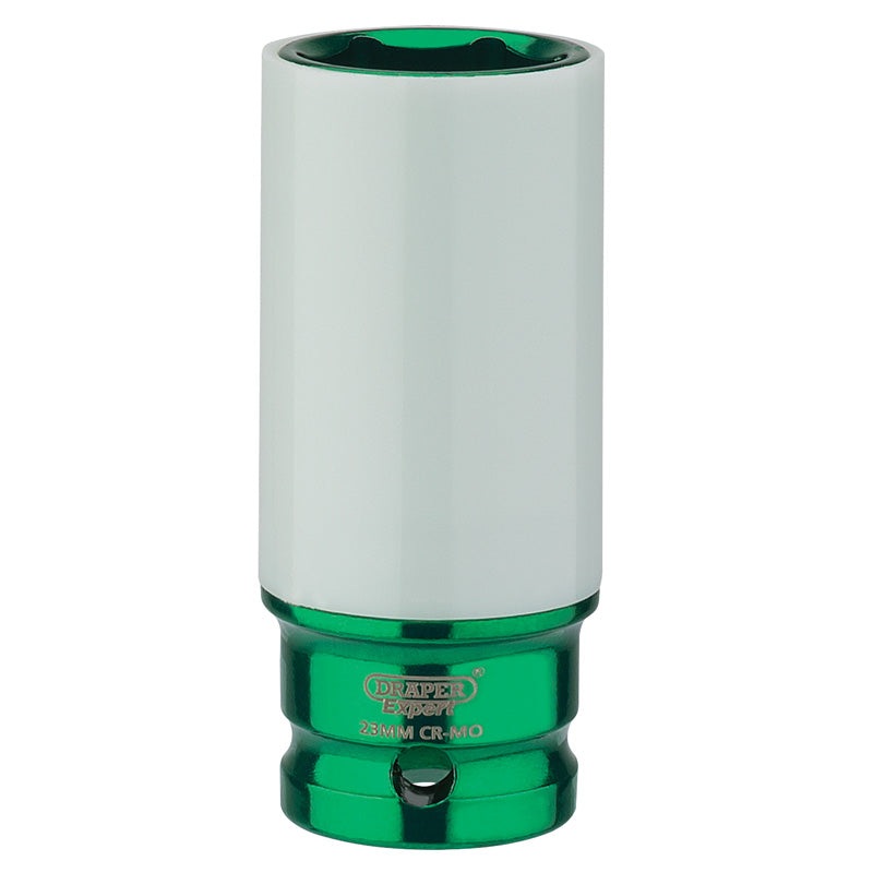 Draper 1/2 Sq. Dr. HI-TORQ Wheel Nut Socket for Alloy Wheels (23mm)