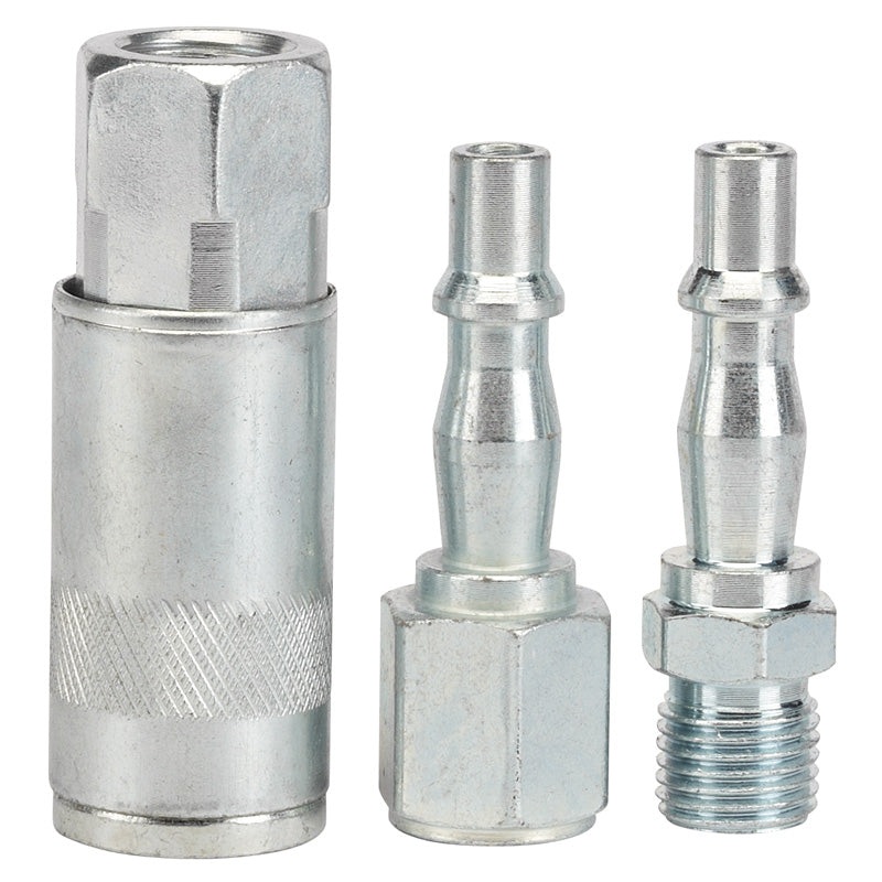 Draper 1/4 BSP Air Line Coupling Set (3 Piece)