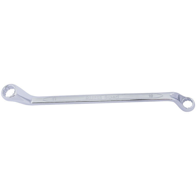 Draper Expert 10mm x 11mm HI-TORQ Deep Offset Ring Spanner