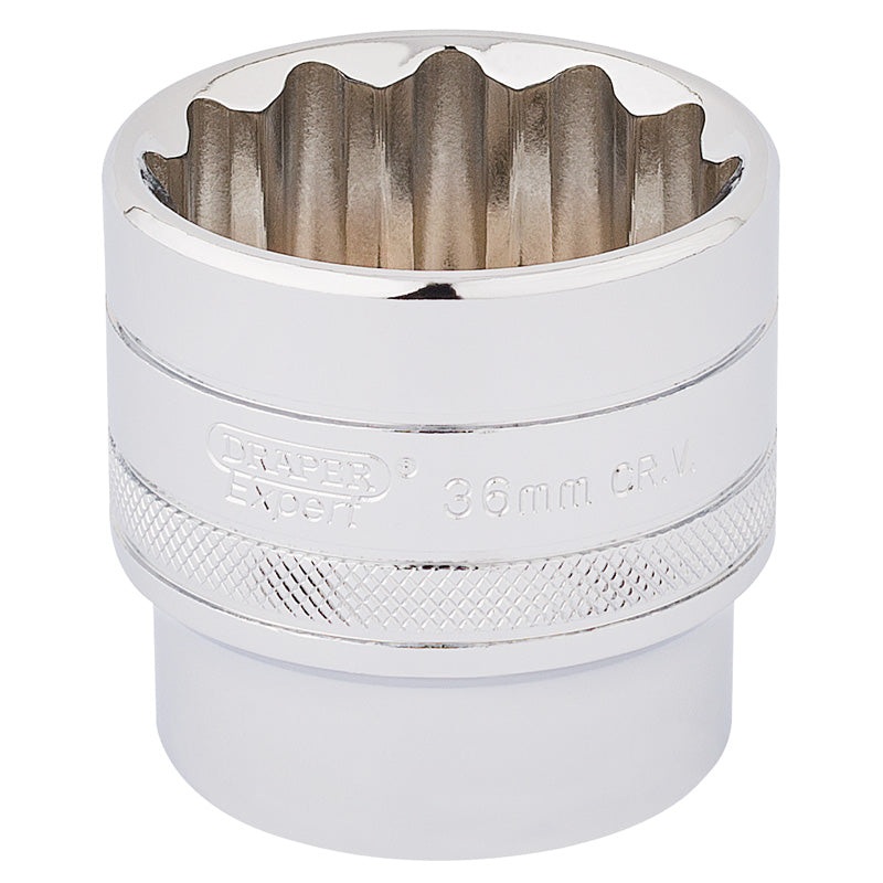 Draper 1/2 Square Drive HI-TORQ 12 Point Socket (36mm)