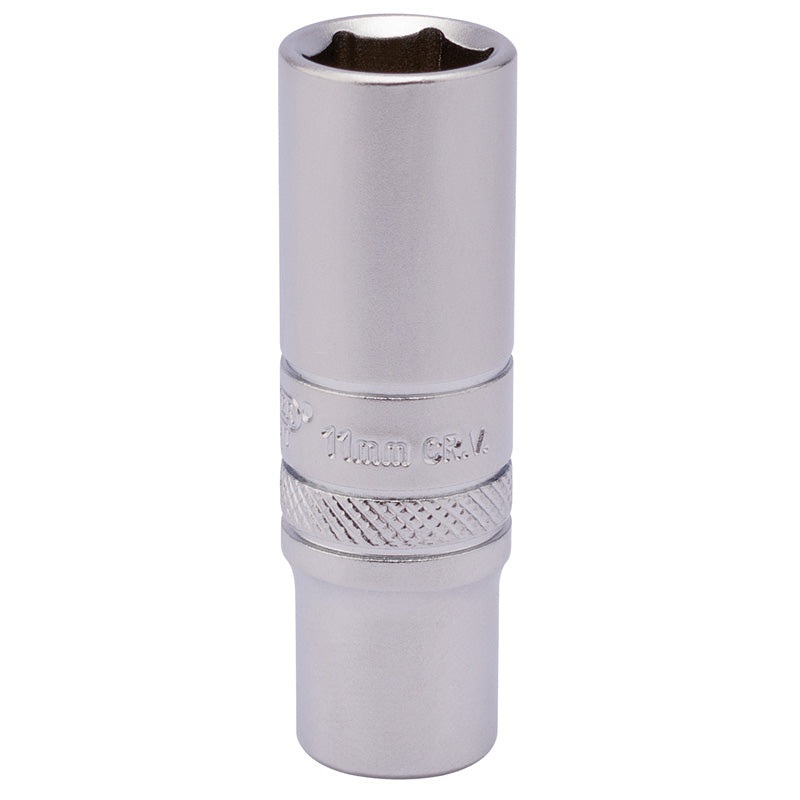 Draper 1/4 Square Drive 6 Point Deep Socket (11mm)