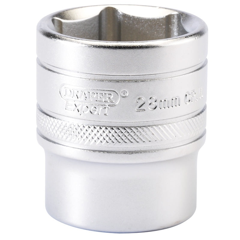 Draper 1/2 Square Drive 6 Point Metric Socket (28mm)