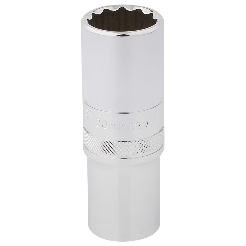Draper 1/2 Square Drive HI-TORQ 12 Point Deep Socket (20mm)