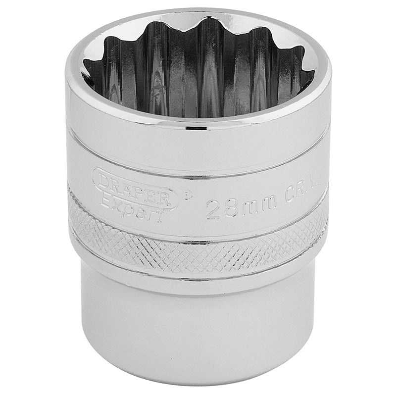 Draper 1/2 Square Drive HI-TORQ 12 Point Socket (28mm)