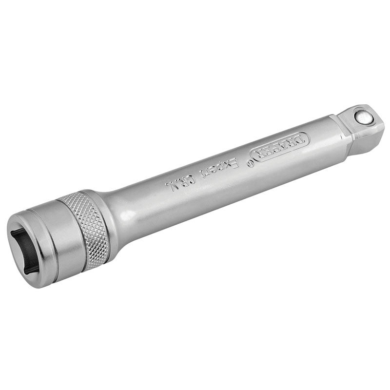 Draper 1/2 Square Drive Satin Chrome Wobble Extension Bar (125mm)