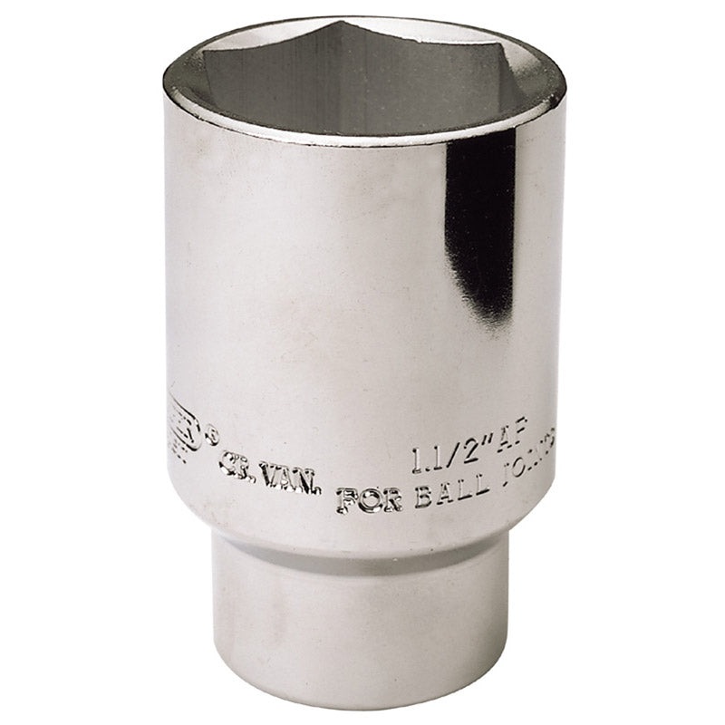 Draper Expert 38mm (1.1/2Af) 1/2 Square Drive Hub Nut Socket