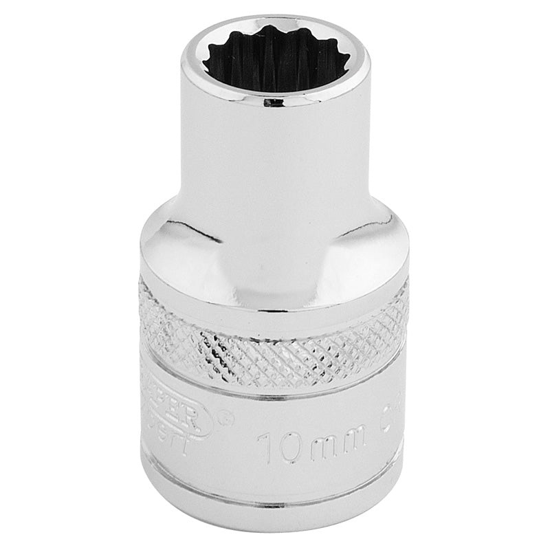 Draper 1/2 Square Drive HI-TORQ 12 Point Socket (10mm)
