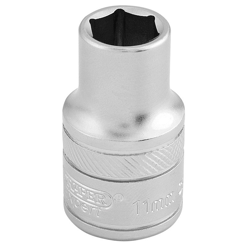 Draper 1/2 Square Drive 6 Point Metric Socket (11mm)