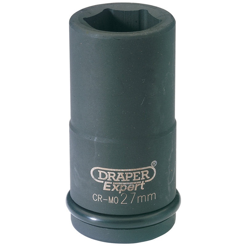 Draper Expert 27mm 3/4 Square Drive HI-TORQ 6 Point Deep Impact Socket