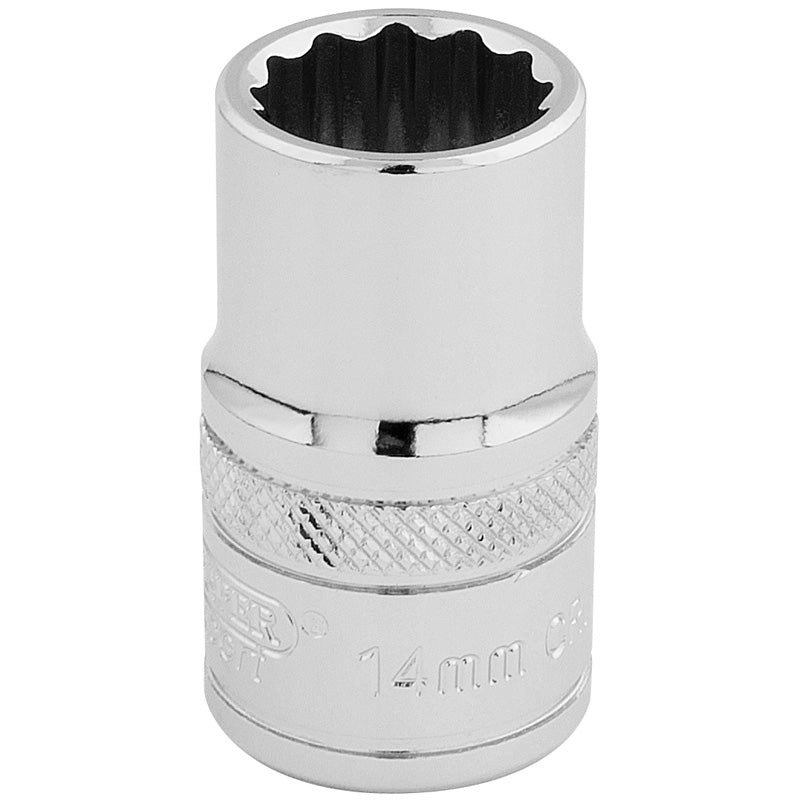 Draper 1/2 Square Drive HI-TORQ 12 Point Socket (14mm)
