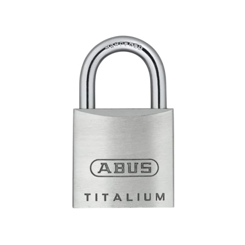 ABUS Mechanical 64TI/25mm TITALIUM Padlock Carded