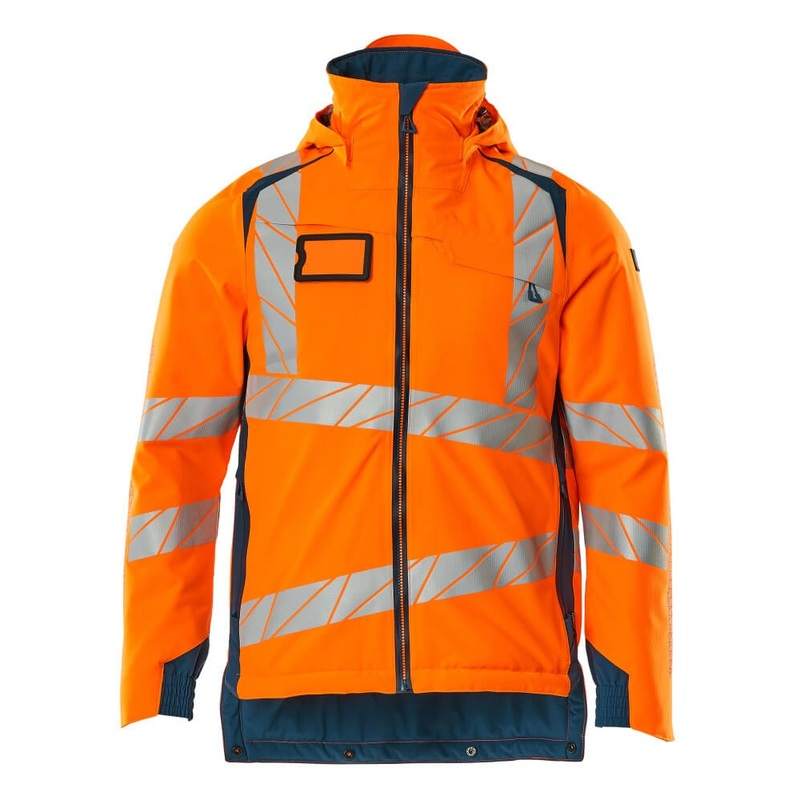 Mascot Accelerate Safe Lightweight Winter Jacket with CLIMascot – Hi-Vis Orange/Dark Petroleum
