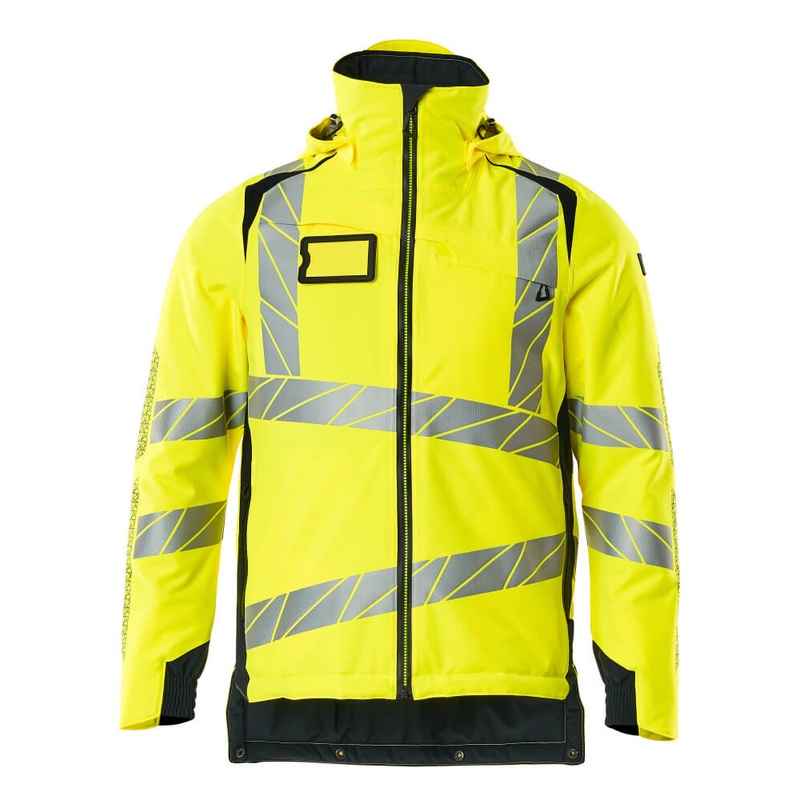 Mascot Accelerate Safe Lightweight Winter Jacket with CLIMascot – Hi-Vis Yellow/Dark Navy