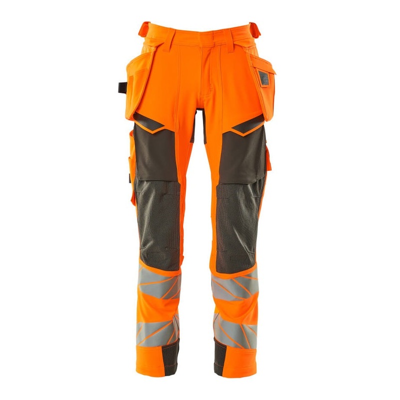Mascot Accelerate Safe Trousers with Holster Pockets – Hi-Vis Orange/Dark Anthracite