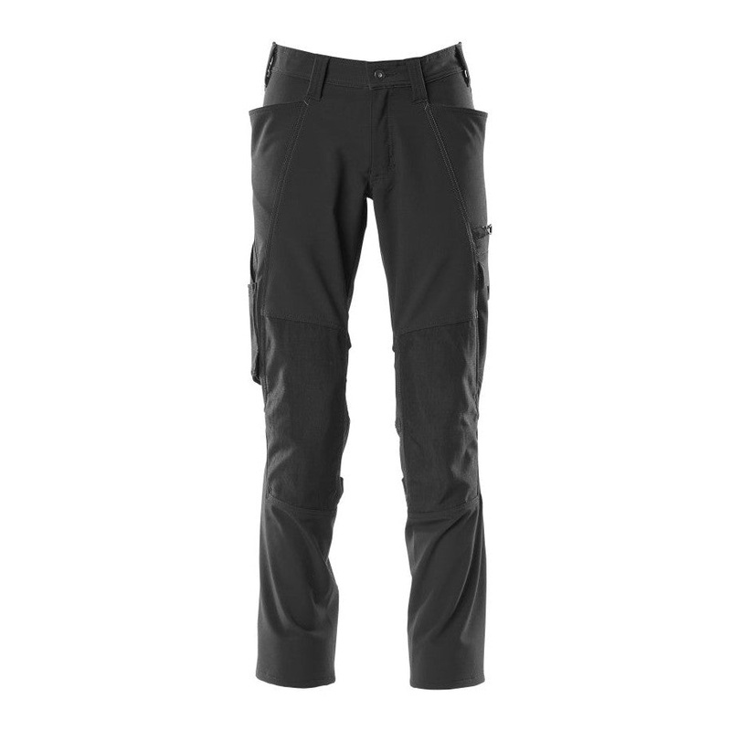 Mascot Accelerate Stretch Trousers with Kneepad Pockets – Black