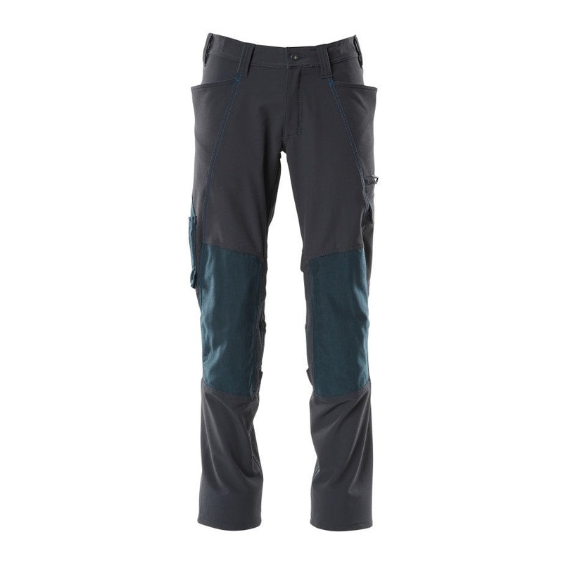 Mascot Accelerate Stretch Trousers with Kneepad Pockets – Dark Navy