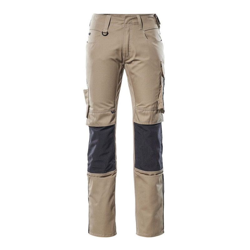 Mascot Unique Mannheim Trousers – Light Khaki/Black